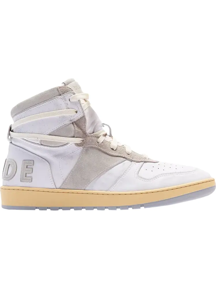 Кроссовки Rhude Rhecess High White Grey — изображение 1 из 1, белый