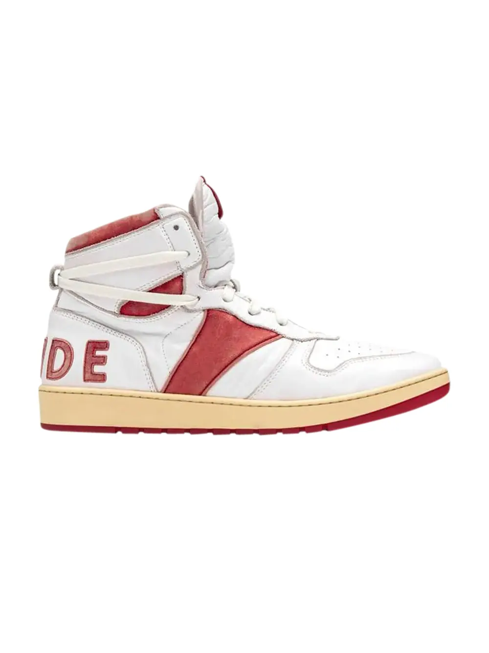 Высокие кроссовки Rhude Rhecess High — изображение 1 из 1, белый/красный