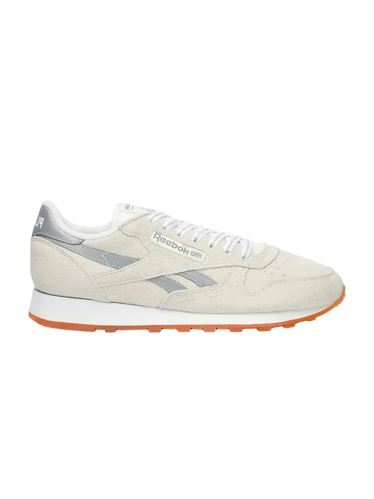 Кроссовки Reebok Places + Faces x Classic Leather Catalyst LTD 'Chalk Silver' — изображение 1 из 1, серебристый