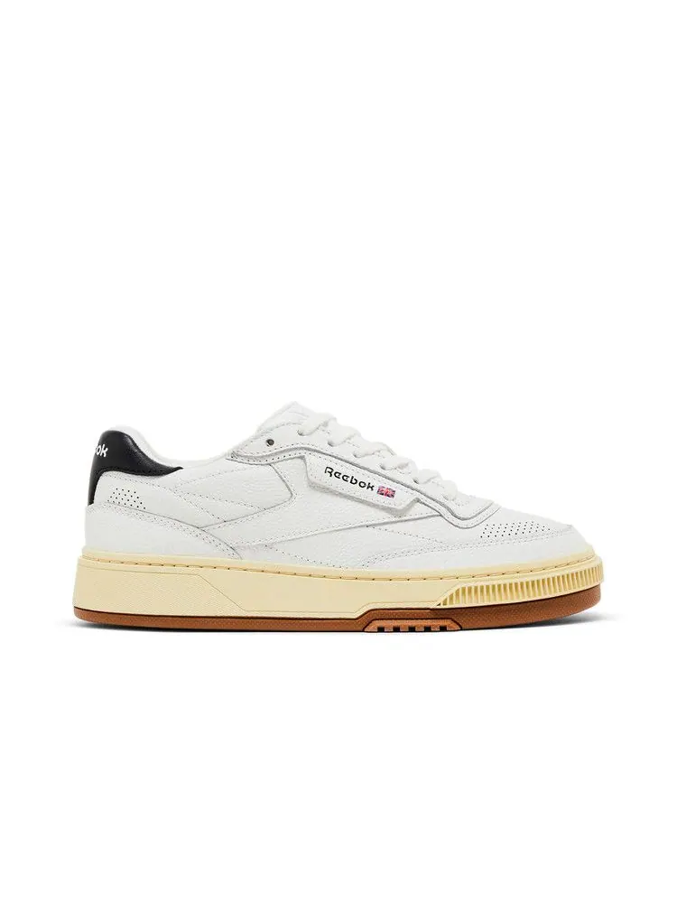 Кроссовки Reebok Club C Ltd 'Vintage White Black' — изображение 2 из 9, винтажный черный