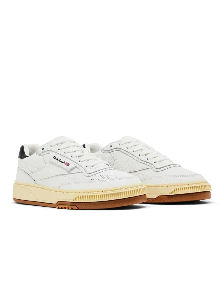 Кроссовки Reebok Club C Ltd 'Vintage White Black' — изображение 9 из 9, винтажный черный