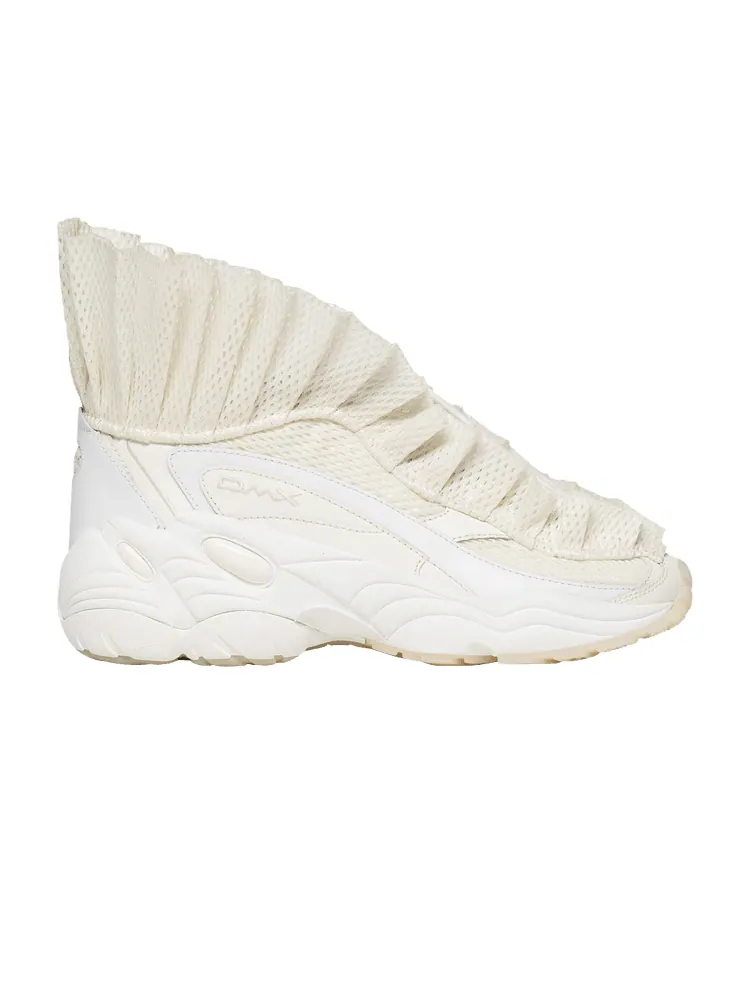Кроссовки Wmns DMX Ruffle LTD 'Ivory White' — изображение 1 из 1, слоновая кость белый