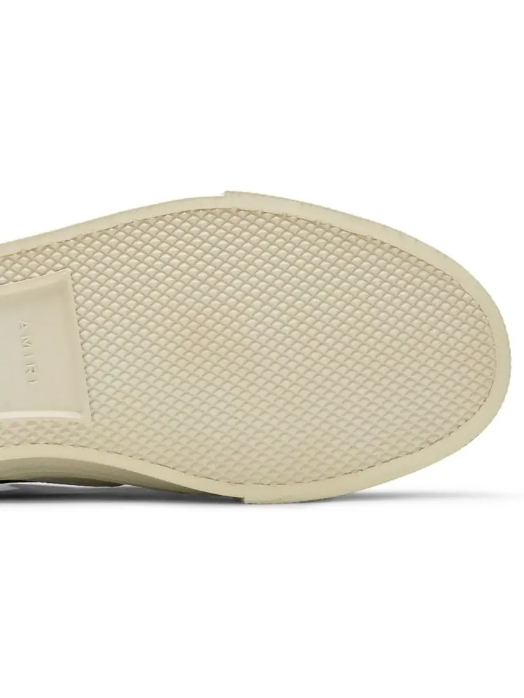 Шлепанцы Amiri Slip-On 'Flame - Black White Blue' — изображение 5 из 8, черный