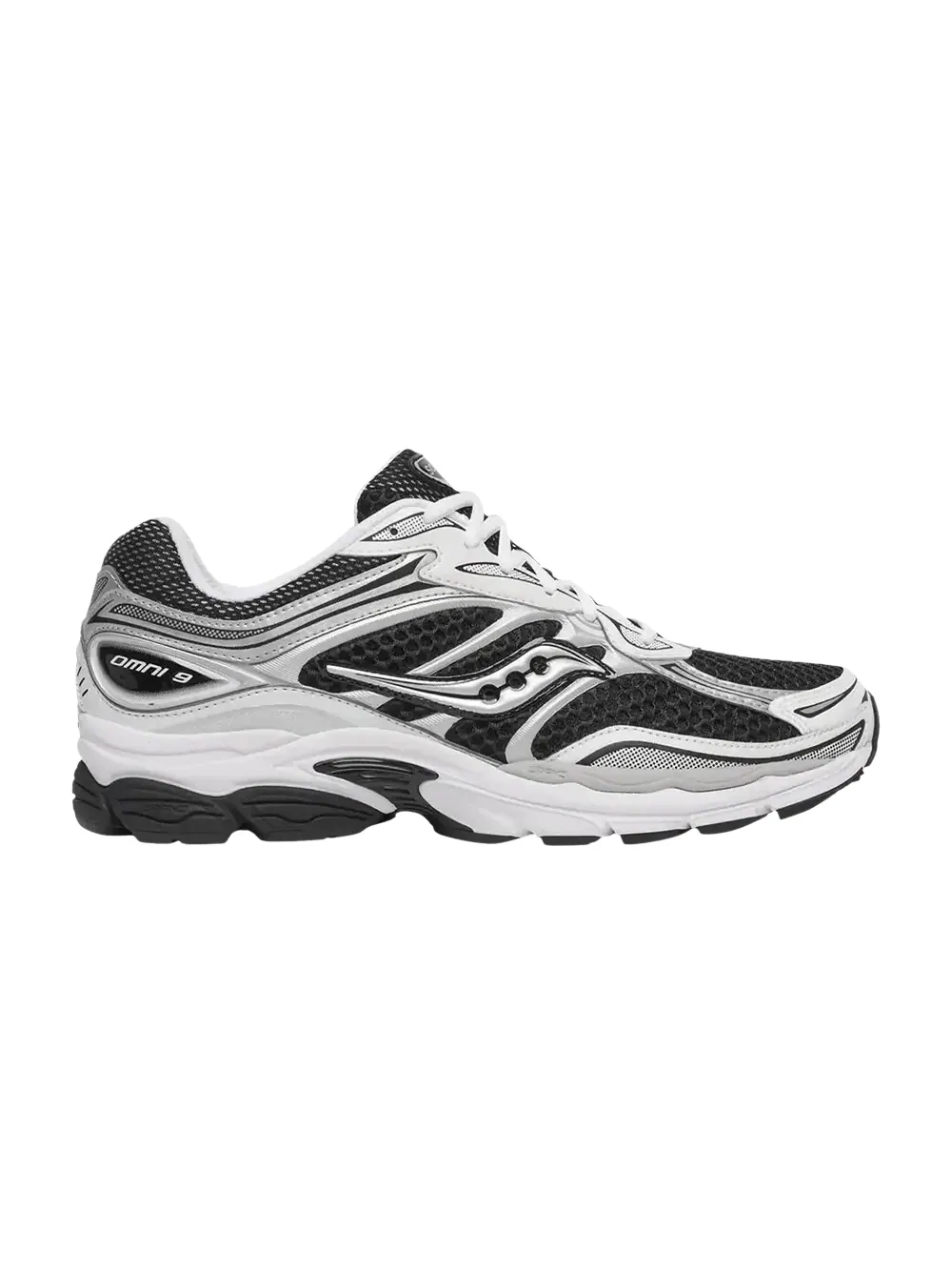 Кроссовки Saucony ProGrid Omni 9 — изображение 1 из 1, черный/белый
