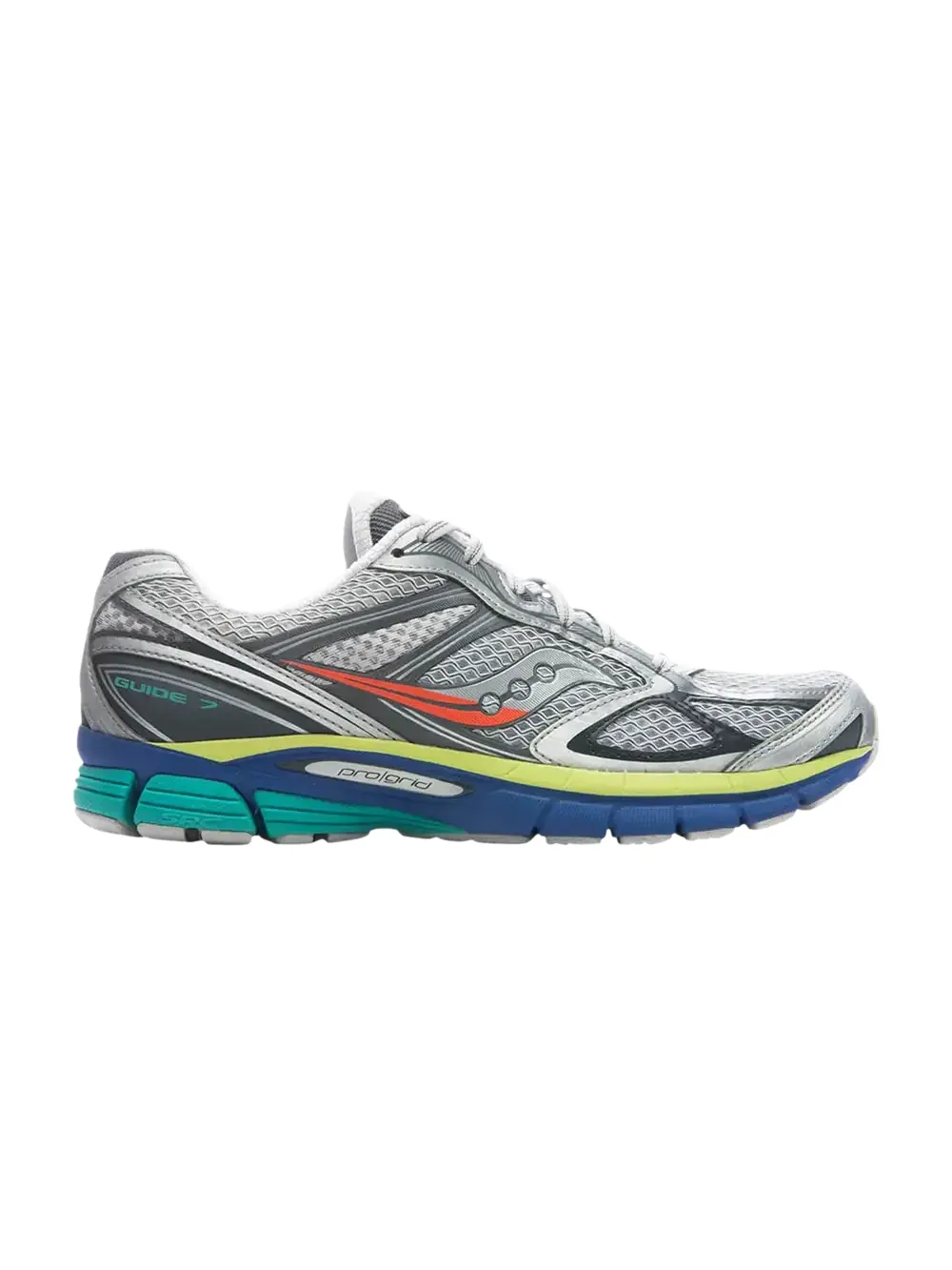 Кроссовки Saucony ProGrid Guide 7 — изображение 1 из 1, серебряный
