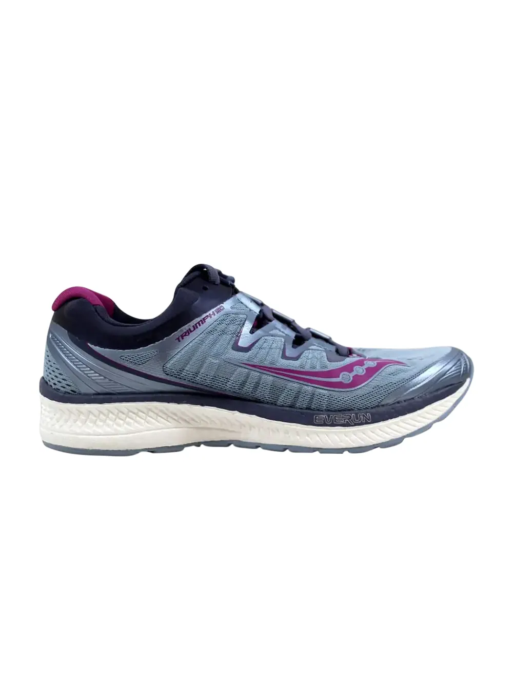 Кроссовки Wmns Triumph ISO 4 Saucony — изображение 1 из 1, серый/фиолетовый