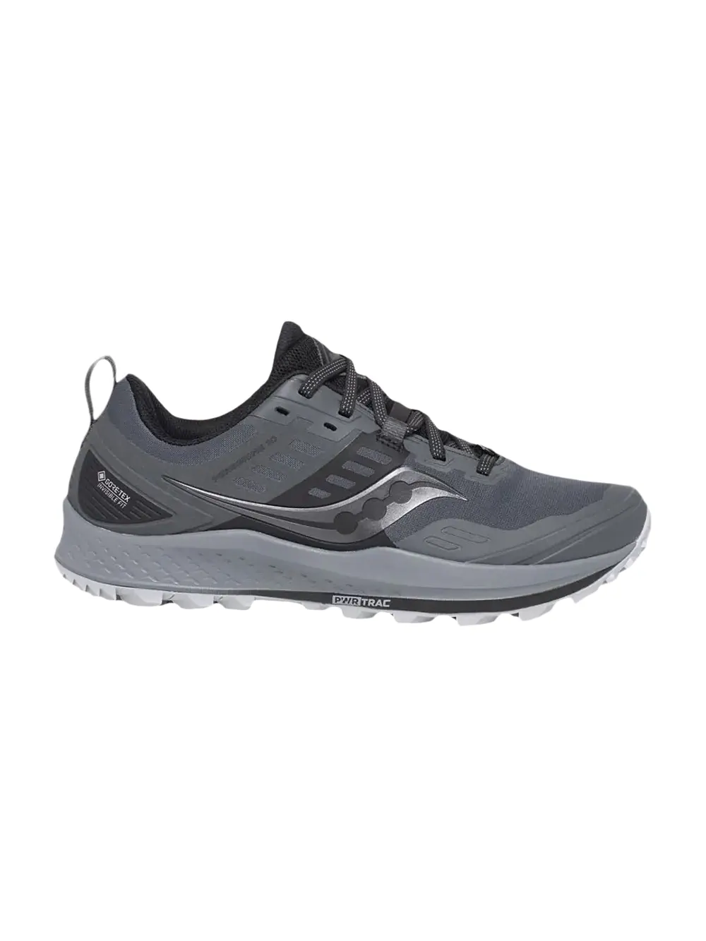 Кроссовки Wmns Peregrine 10 GTX Saucony — изображение 1 из 1, черный/серый