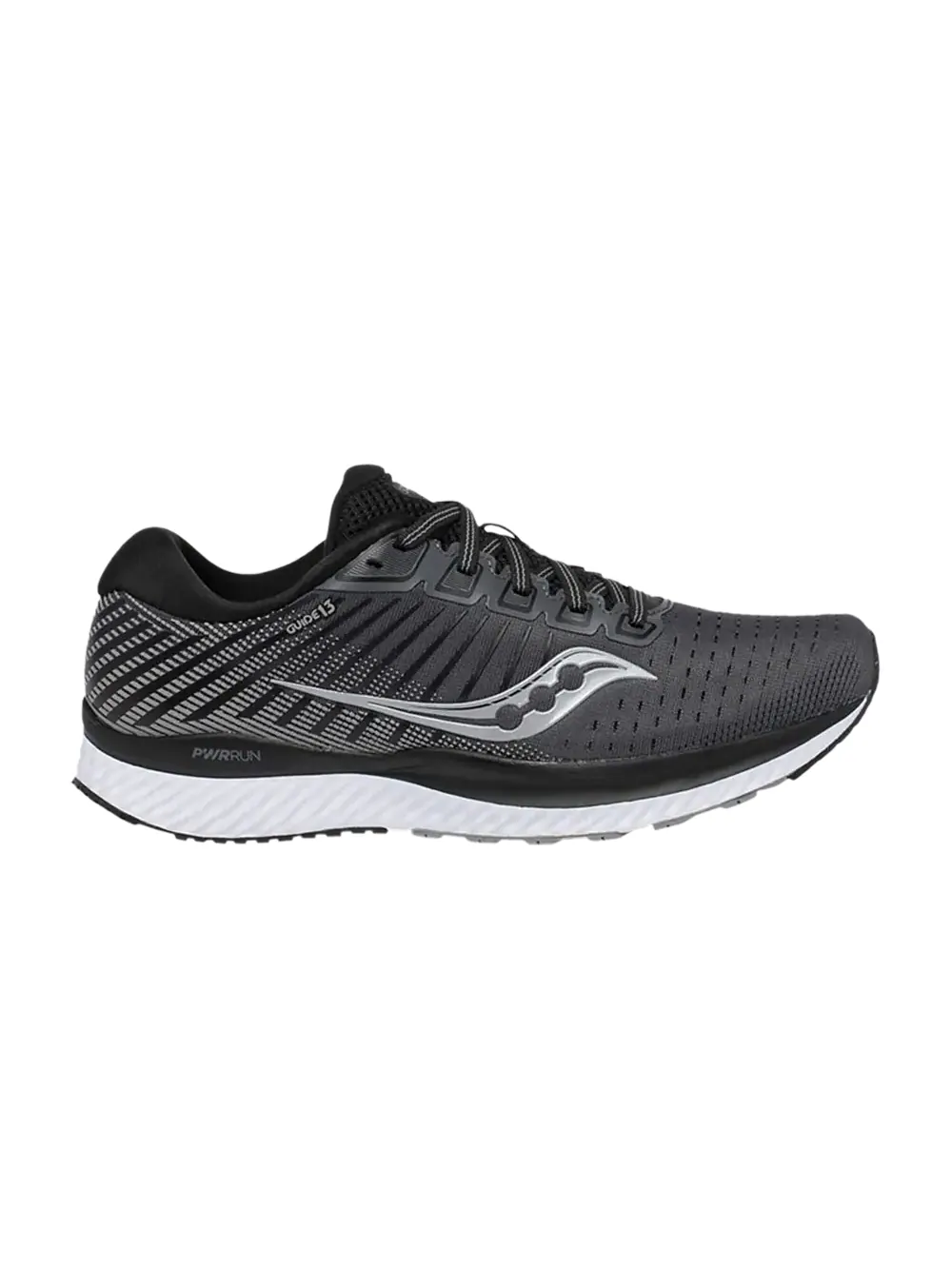 Кроссовки Wmns Guide 13 Saucony — изображение 1 из 1, черный/белый