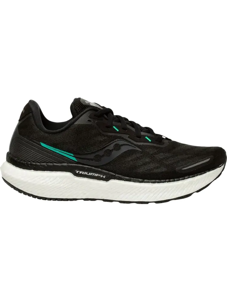 Кроссовки Saucony Wmns Triumph 19 Black White — изображение 1 из 1, черный