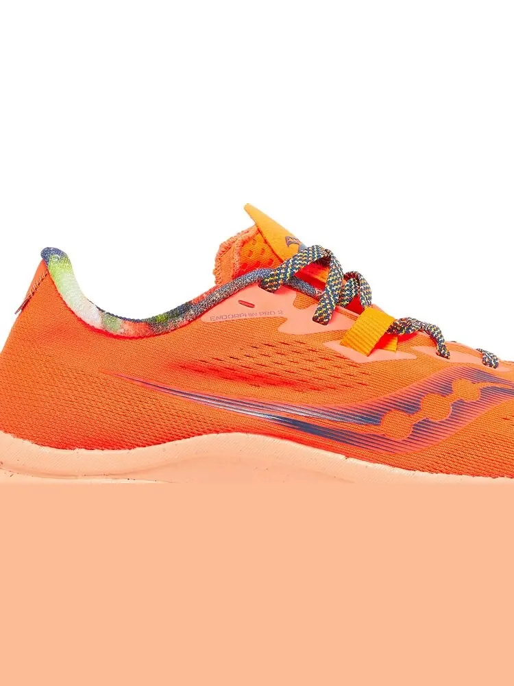 Кроссовки Saucony Wmns Endorphin Pro 2 Campfire Story — изображение 2 из 8, оранжевый