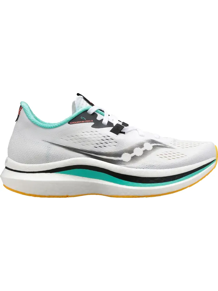 Кроссовки Saucony Wmns Endorphin Pro 2 White ViZi — изображение 1 из 1, белый