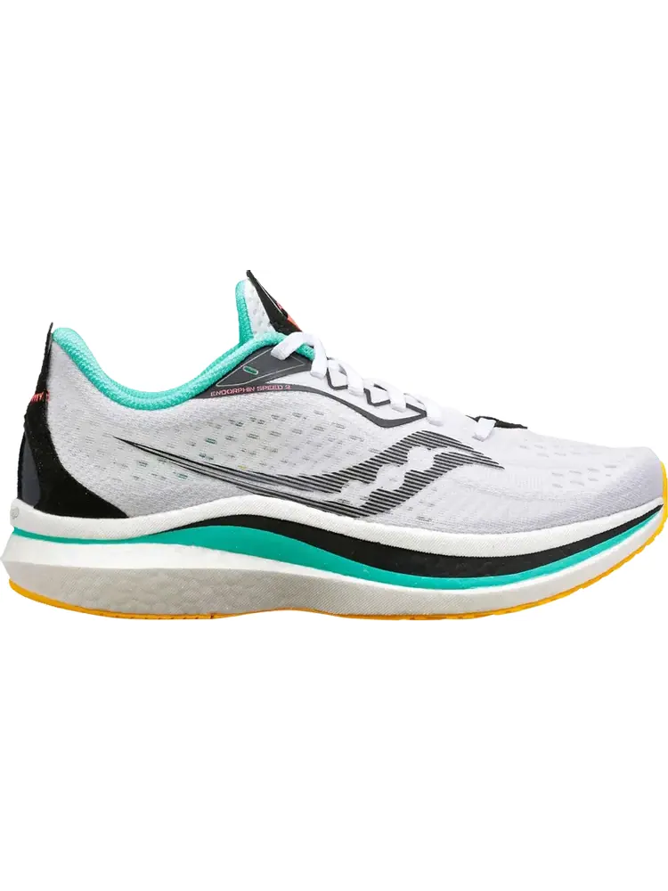 Кроссовки Saucony Wmns Endorphin Speed 2 White ViZi — изображение 1 из 1, белый