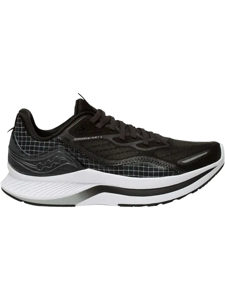 Кроссовки Saucony Wmns Endorphin Shift 2 Black White — изображение 1 из 1, черный