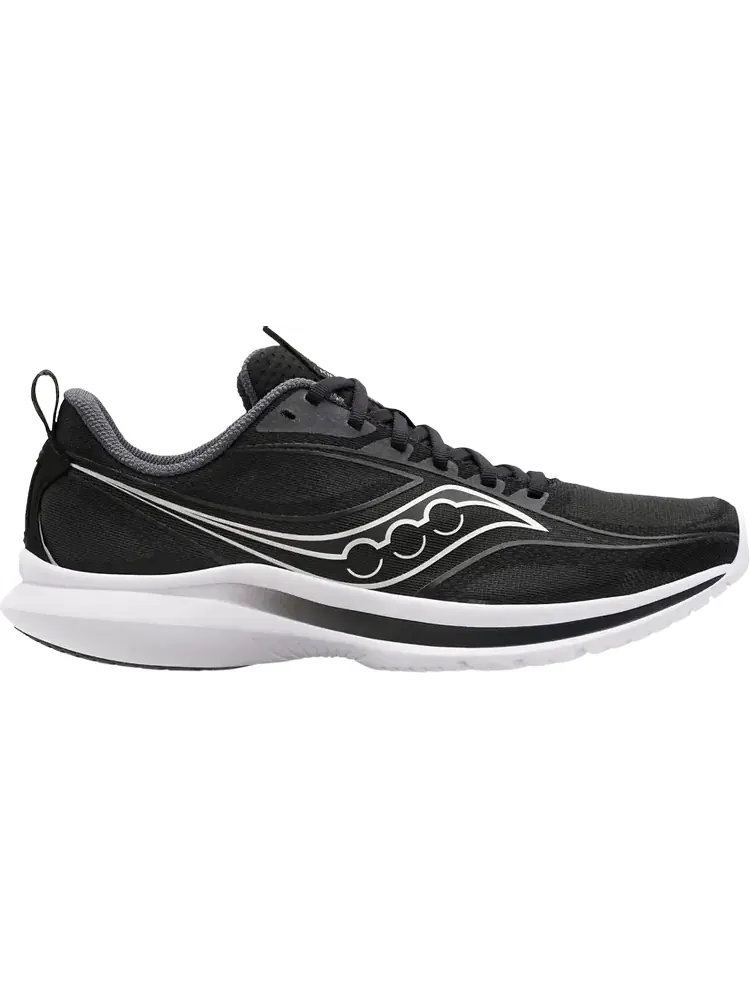 Кроссовки Saucony Wmns Kinvara 13 Black Silver — изображение 1 из 1, черный