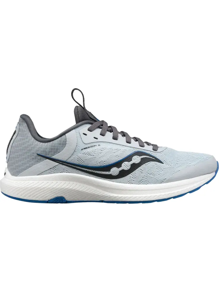 Кроссовки Saucony Wmns Freedom 5 Granite Shadow Blue — изображение 1 из 1, серый
