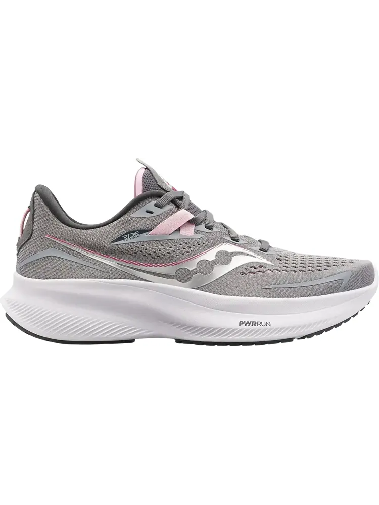 Кроссовки Saucony Wmns Ride 15 Alloy Quartz — изображение 1 из 1, серый