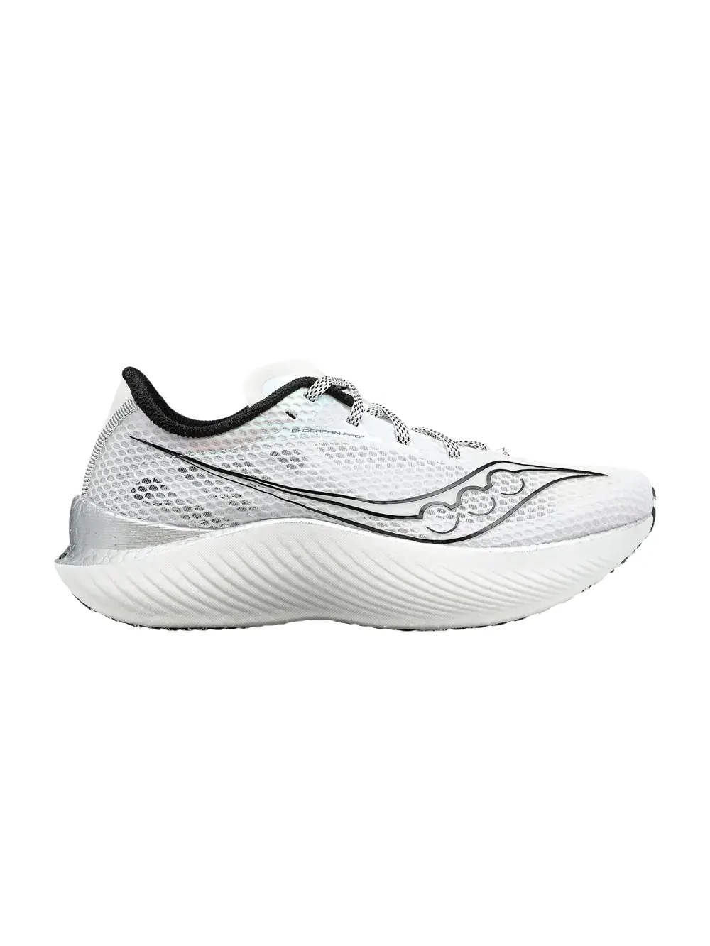 Кроссовки Wmns Endorphin Pro 3 Saucony — изображение 1 из 1, белый/черный