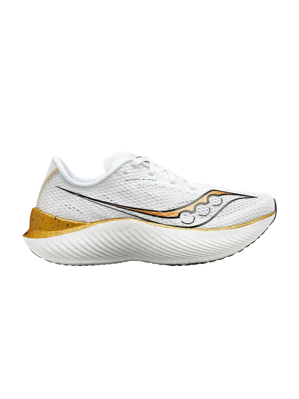 Кроссовки Wmns Endorphin Pro 3 Saucony — изображение 1 из 1, белый/золотистый