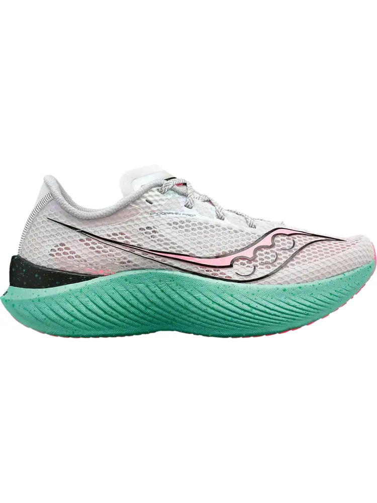 Кроссовки Saucony Wmns Endorphin Pro 3 Fog Teal Pink — изображение 1 из 1, белый