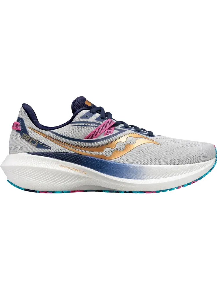 Кроссовки Saucony Wmns Triumph 20 Prospect Glass — изображение 1 из 1, серый