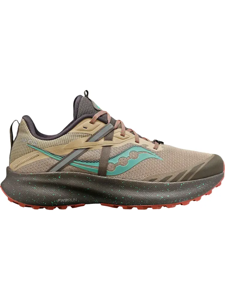 Кроссовки Saucony Wmns Ride 15 TR Desert Sprig — изображение 1 из 1, коричневый