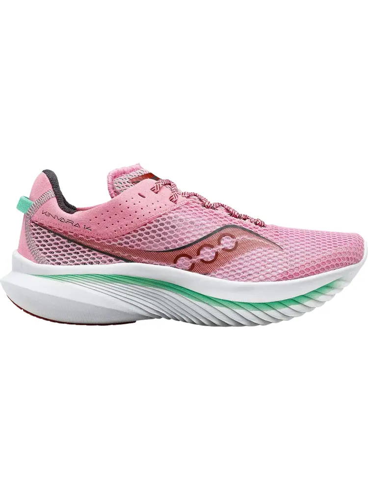 Кроссовки Saucony Wmns Kinvara 14 Peony Sprig — изображение 1 из 1, розовый