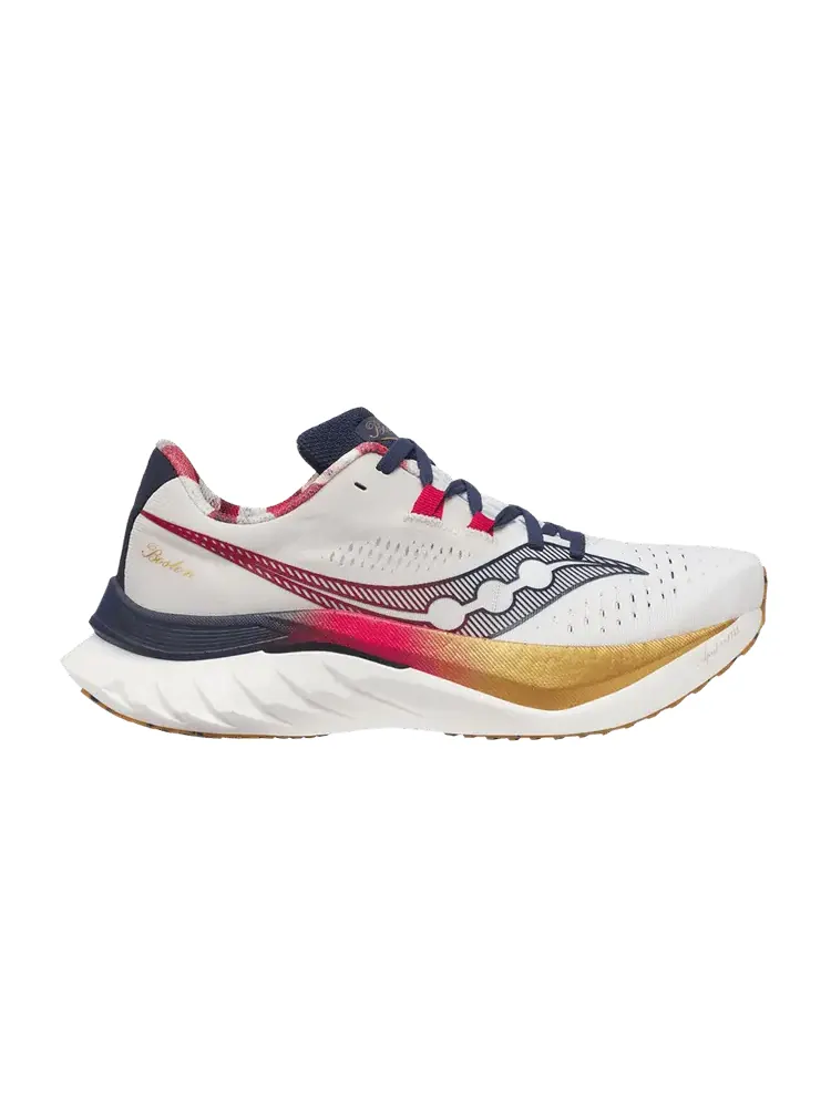 Кроссовки Saucony Wmns Endorphin Speed 4 'Boston' — изображение 1 из 1, белый/темно-синий
