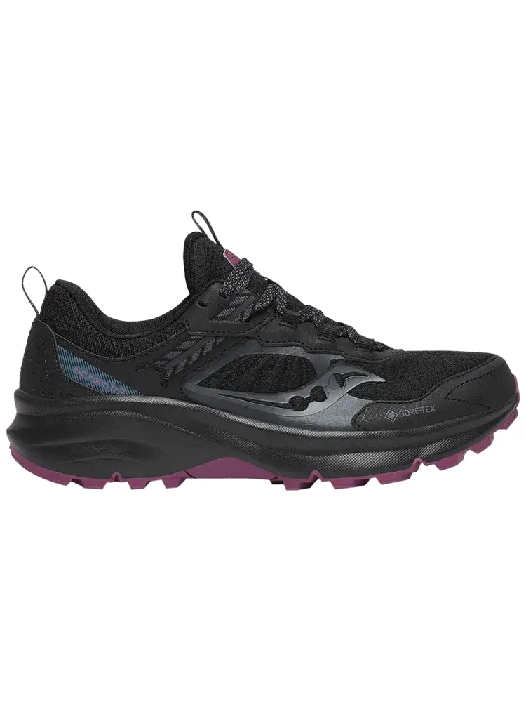 Кроссовки Saucony Wmns Excursion TR17 GORE-TEX 'Black Plum' — изображение 1 из 1, черный