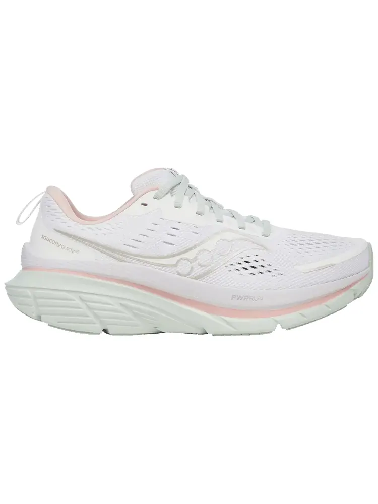 Кроссовки Saucony Wmns Guide 18 'White Mist' — изображение 1 из 1, белый