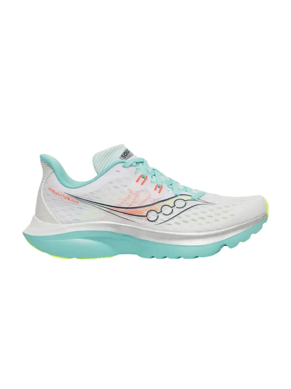 Кроссовки Saucony Wmns Kinvara 16 — изображение 1 из 1, белый/голубой