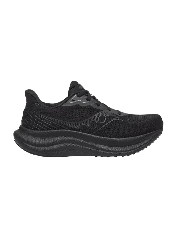 Кроссовки Saucony Wmns Triumph 23 'Triple Black' — изображение 1 из 1, черный