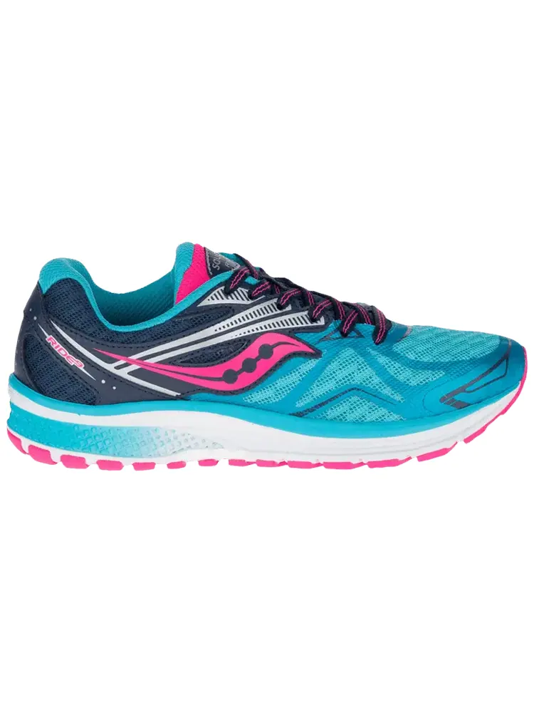 Кроссовки Saucony Ride 9 Big Kid 'Blue Pink' — изображение 1 из 1, синий