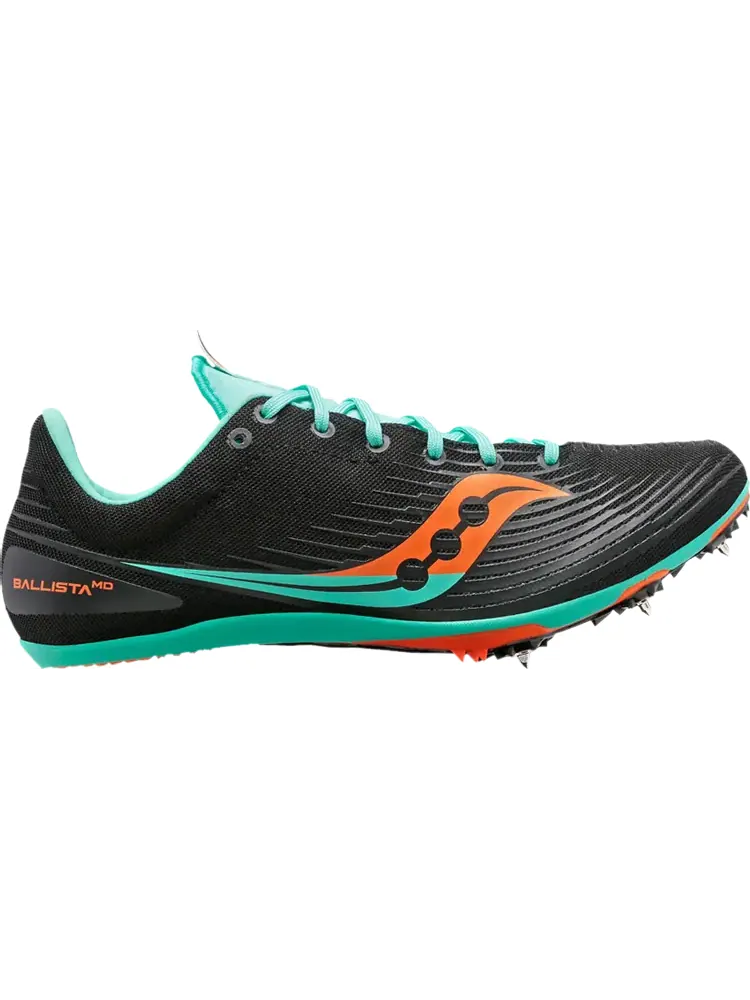Кроссовки Saucony Wmns Ballista MD Black Cool Mint — изображение 1 из 1, черный