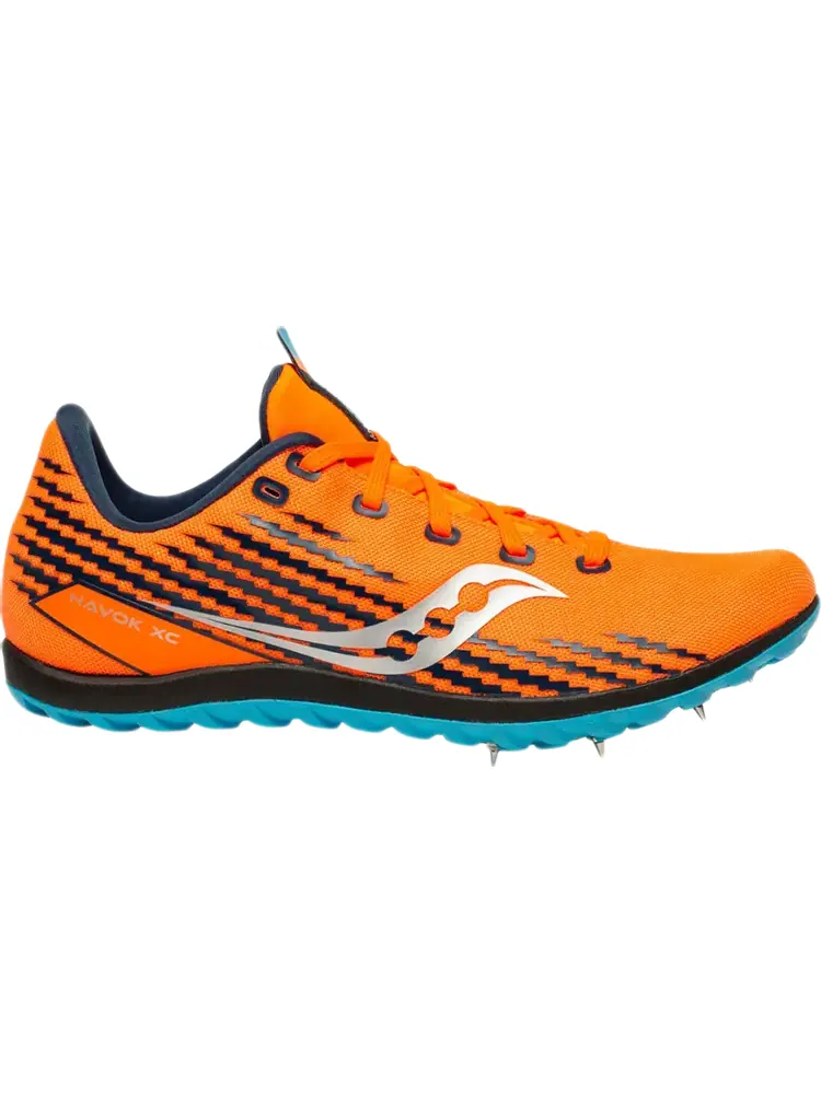 Кроссовки Saucony Wmns Havok XC 3 Spike ViZi Blue Blaze — изображение 1 из 1, оранжевый