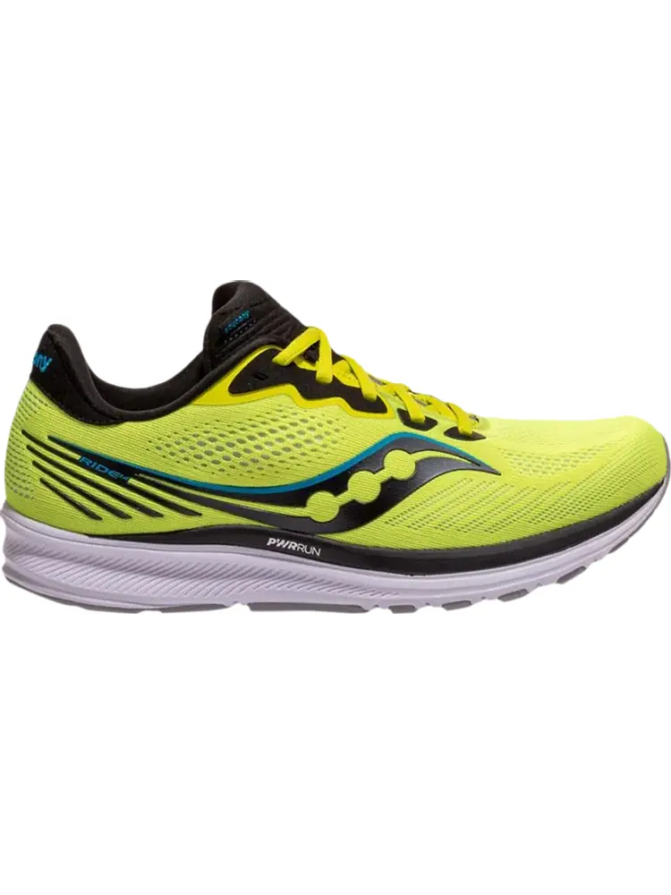 Кроссовки Saucony Ride 14 Citrus — изображение 1 из 1, желтый