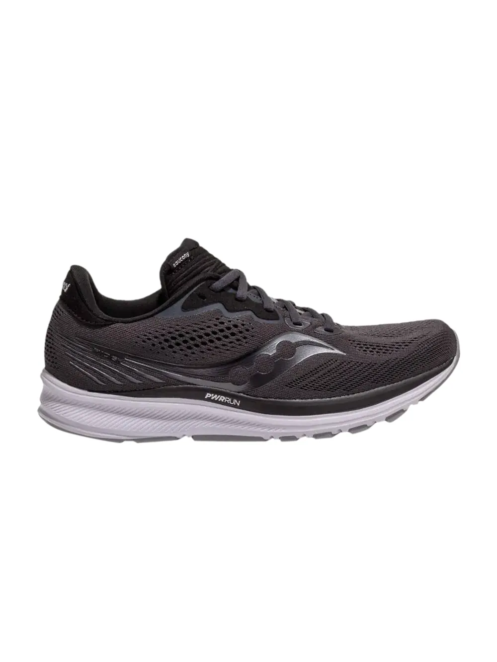 Кроссовки Ride 14 2E Wide Saucony — изображение 1 из 1, темно-серый/черный
