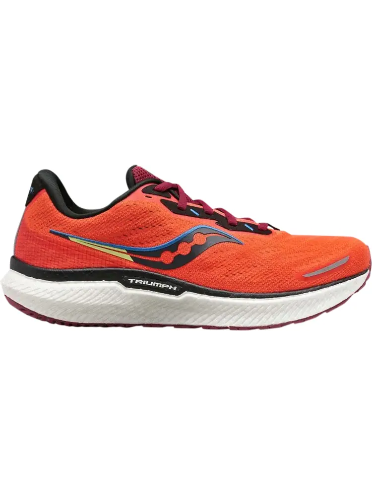 Кроссовки Saucony Triumph 19 Fire Mulberry — изображение 1 из 1, оранжевый