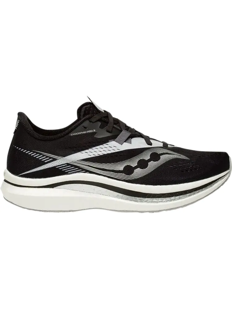 Кроссовки Saucony Endorphin Pro 2 Black White — изображение 1 из 1, черный