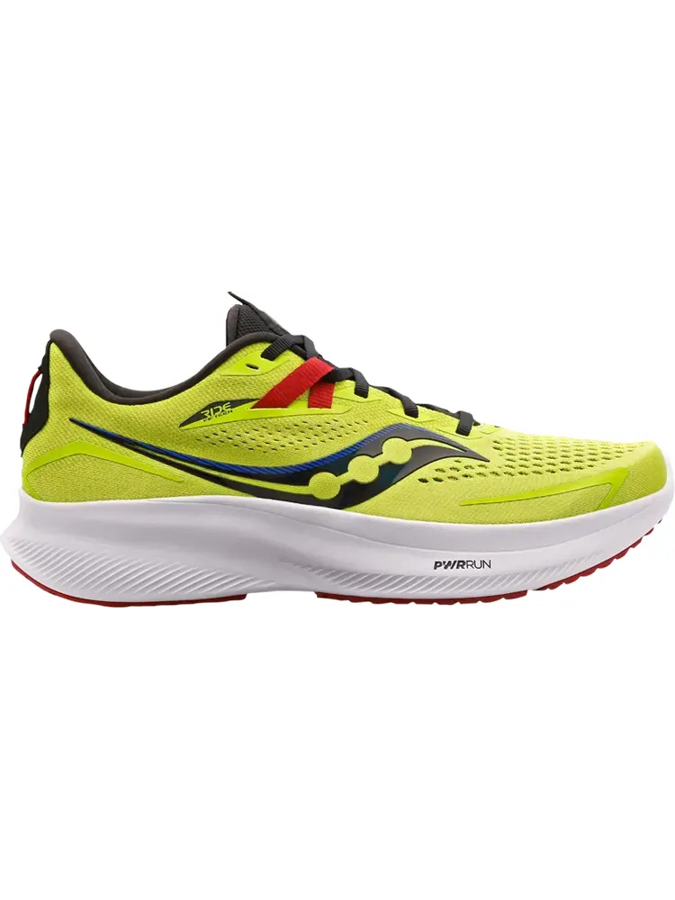 Кроссовки Saucony Ride 15 Acid Lime Spice — изображение 1 из 1, зеленый