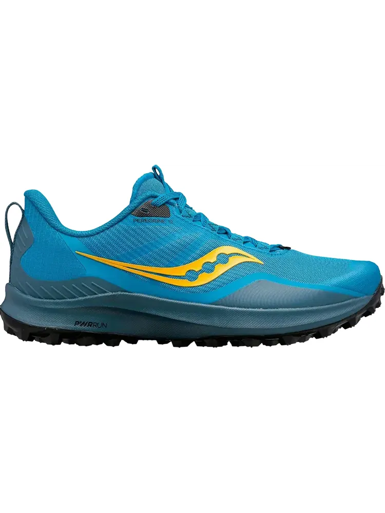 Кроссовки Saucony Peregrine 12 Ocean Black — изображение 1 из 1, синий