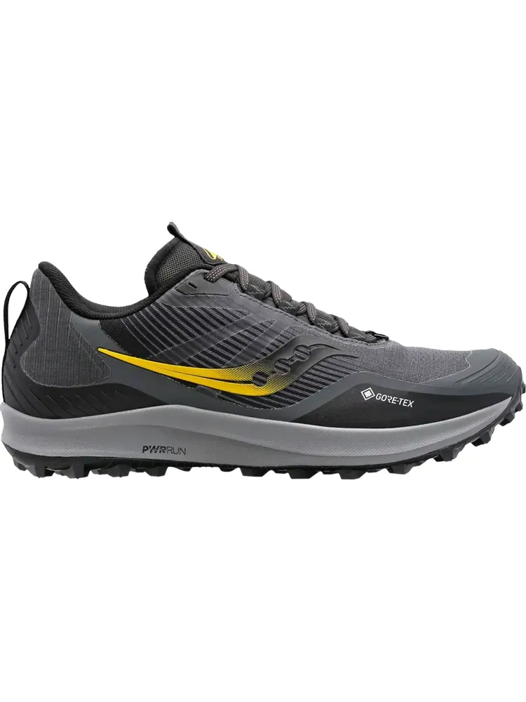 Кроссовки Saucony Peregrine 12 GTX Shadow ViZi — изображение 1 из 1, серый