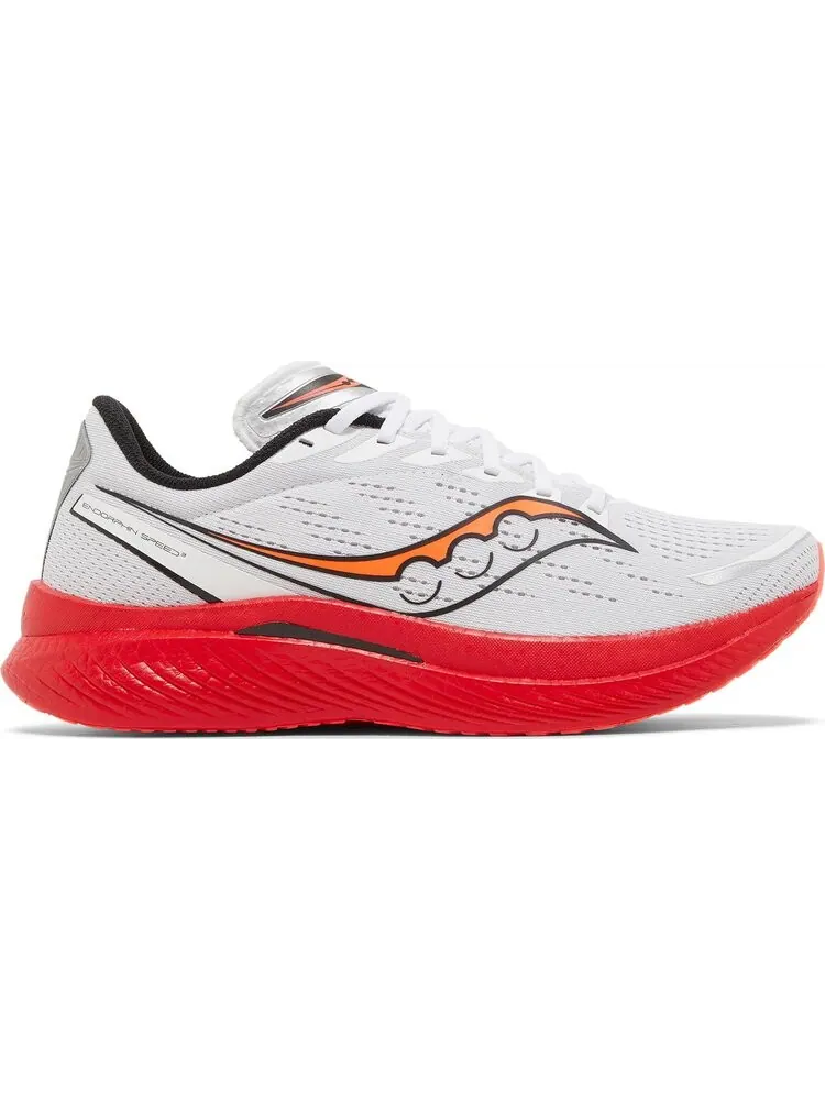 Кроссовки Saucony Endorphin Speed 3 White ViZiRed — изображение 1 из 8, белый