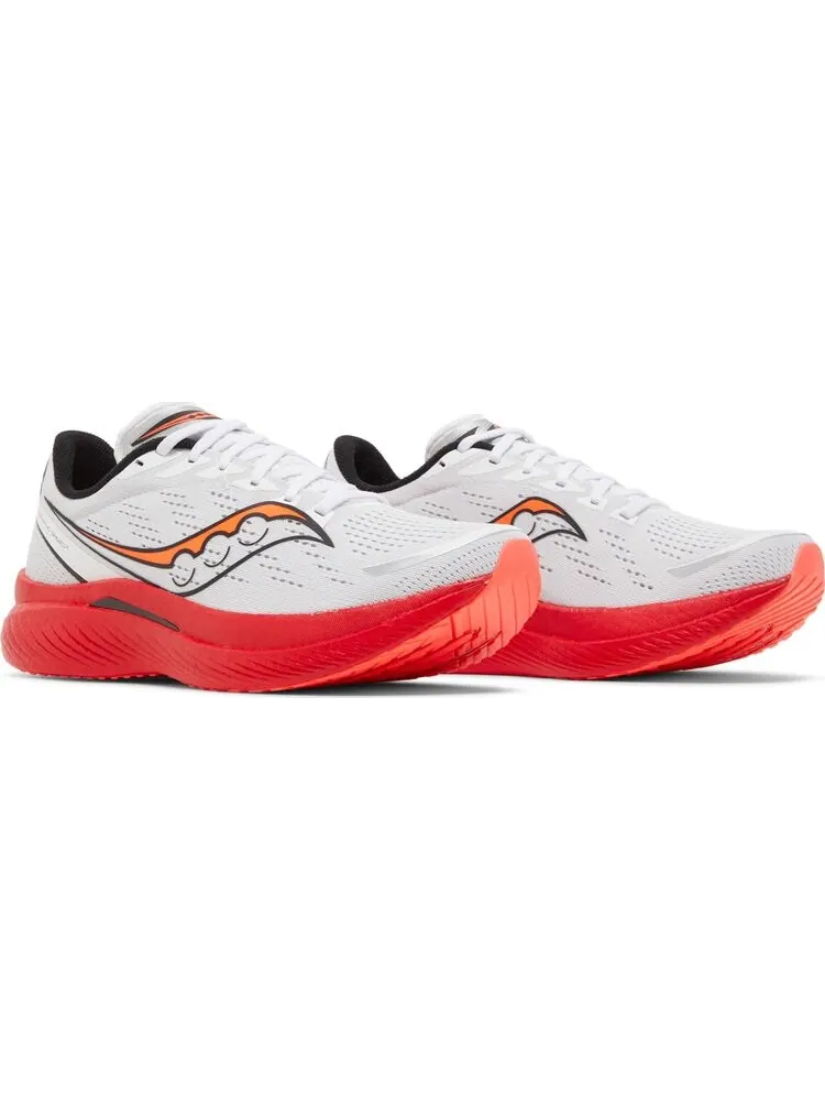 Кроссовки Saucony Endorphin Speed 3 White ViZiRed — изображение 8 из 8, белый