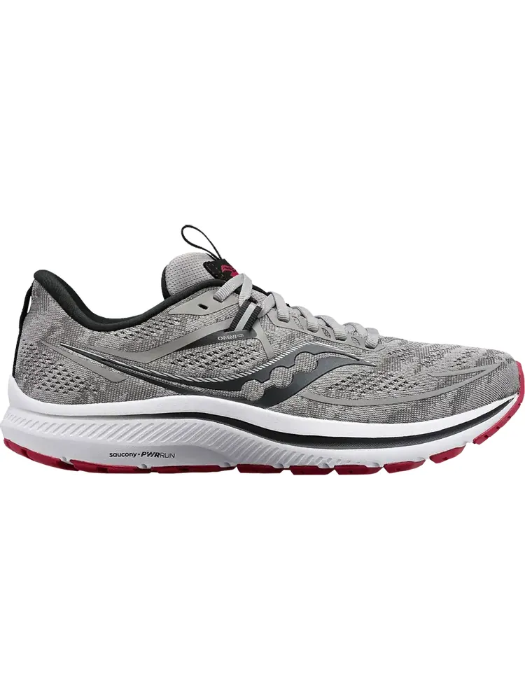 Кроссовки Saucony Omni 21 Alloy Garnet — изображение 1 из 1, серый