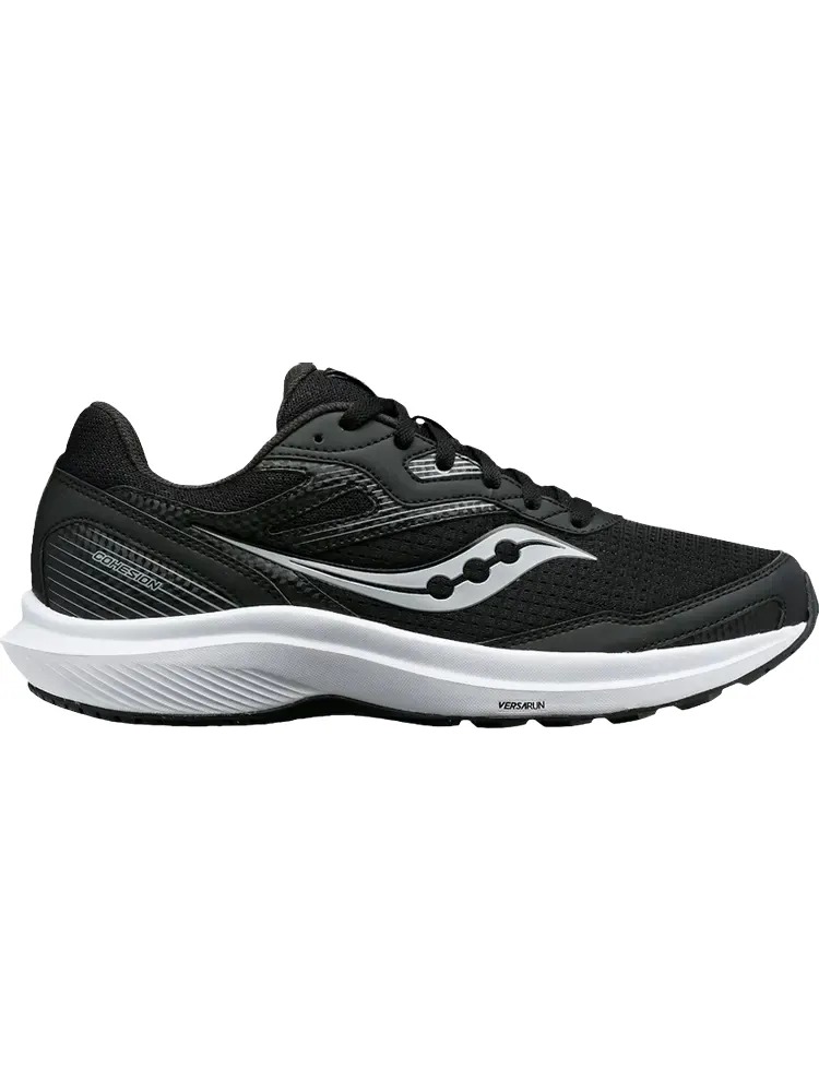 Кроссовки Saucony Cohesion 16 Black White — изображение 1 из 1, черный