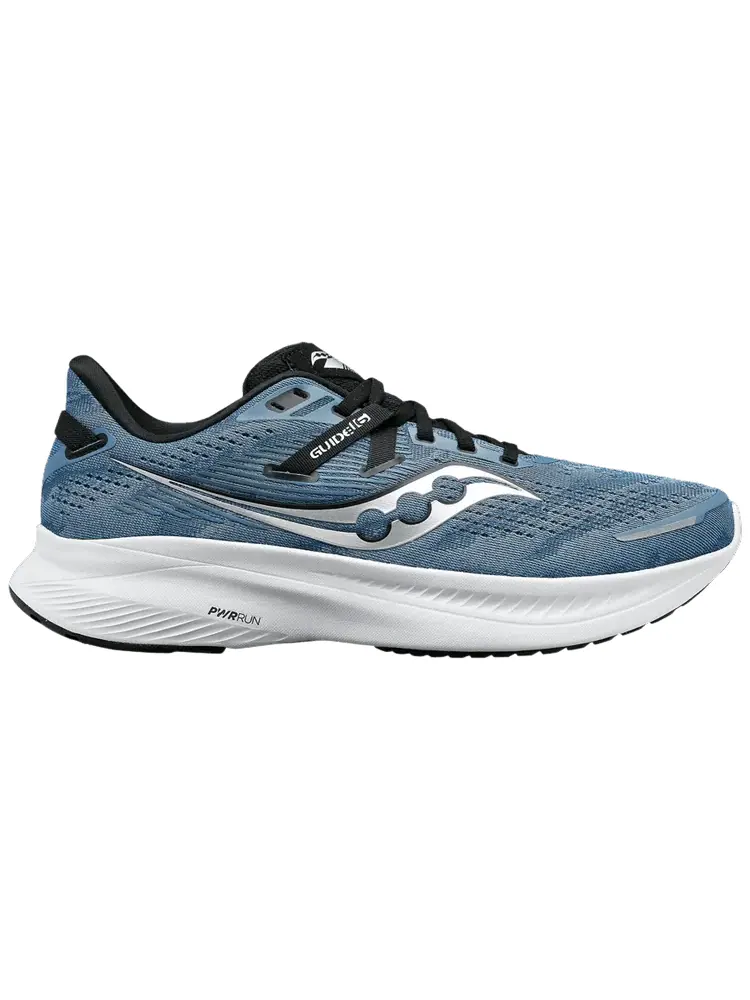 Кроссовки Saucony Guide 16 'Murk Black' — изображение 1 из 1, синий