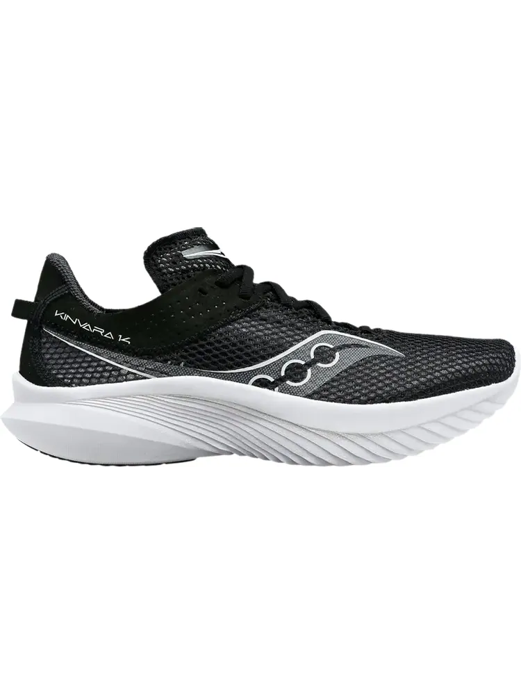 Кроссовки Saucony Kinvara 14 Black White — изображение 1 из 1, черный