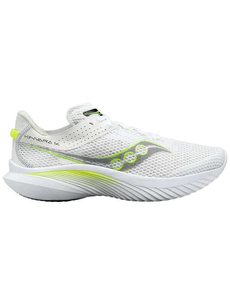 Кроссовки Saucony Kinvara 14 'White Slime' — изображение 1 из 1, белый