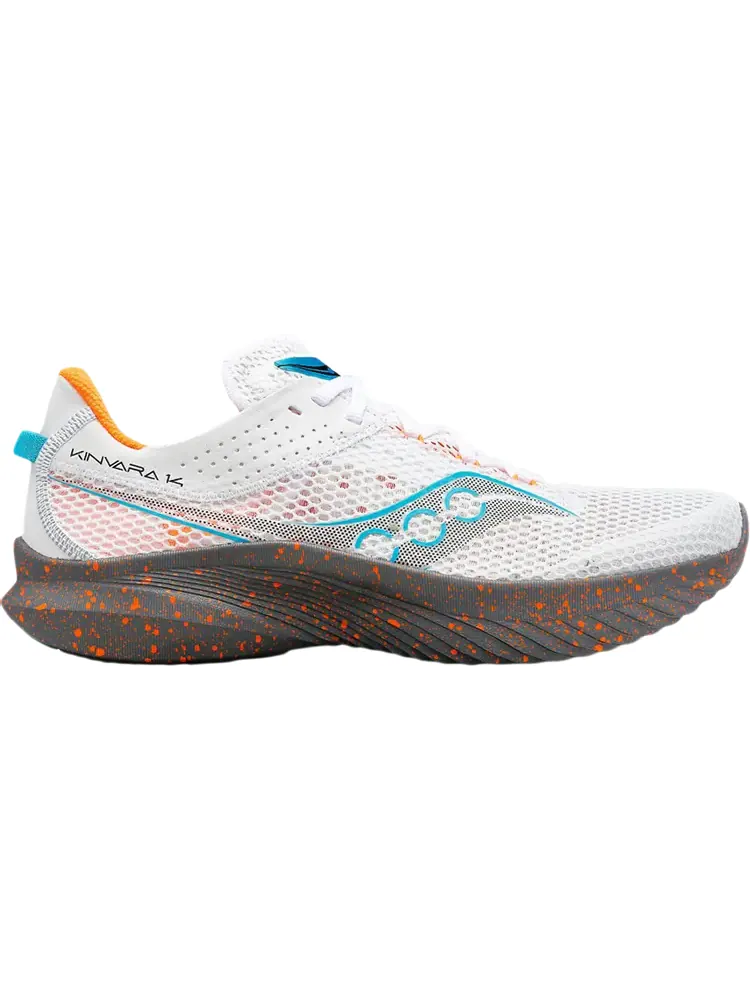 Кроссовки Saucony Kinvara 14 White Agave Gravel — изображение 1 из 1, белый