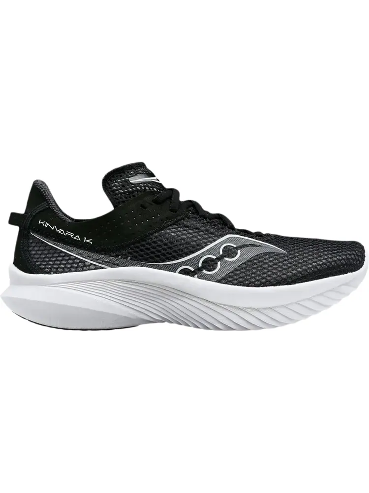 Кроссовки Saucony Kinvara 14 Wide Black White — изображение 1 из 1, черный